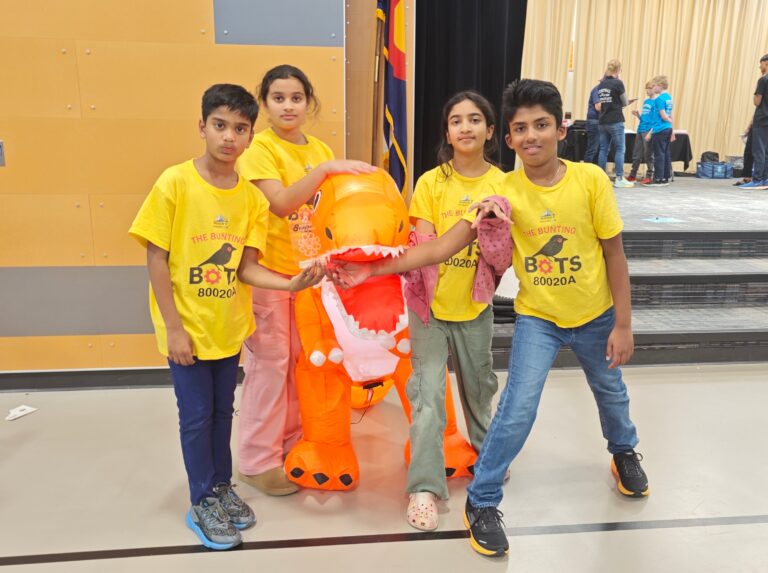 Bunting Bots at Grand View Elementary